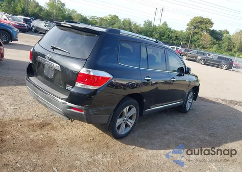 2012 Toyota Highlander Limited V6 z USA, uszkodzony, nr VIN 5TDDK3EH8CS095114
